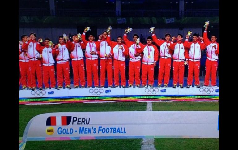 Es un día histórico para el futbol de Perú. Foto: @nanjing2014yog. ESPECIAL /