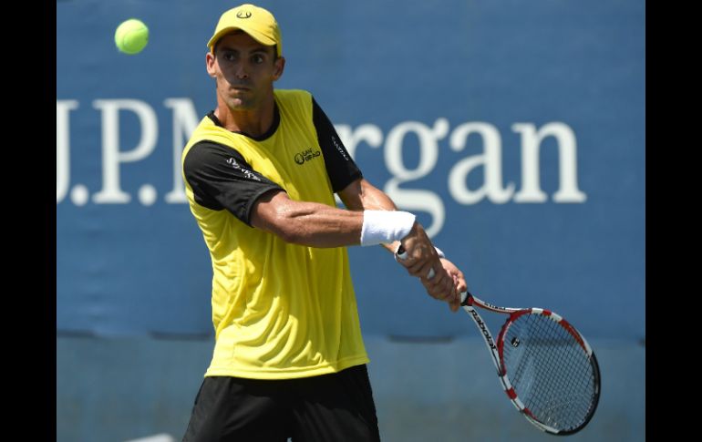 Este año, Giraldo alcanzó el puesto más alto en su carrera en la ATP, pero no se vio reflejado en EU. AFP /