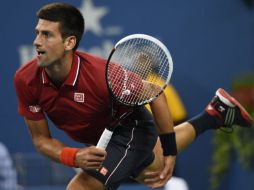 Djokovic reconoció hace unos días que ahora es más importante su bebé y su mujer que el tenis. AFP /