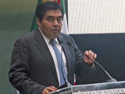 El PRI confía que Miguel Barbosa tendrá un manejo institucional de la Mesa Directiva del Senado. SUN /