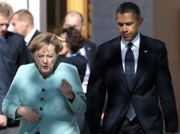 Merkel y Obama coinciden en que las acciones de Rusia sean castigadas con la imposición de una nueva etapa de sanciones. ARCHIVO /