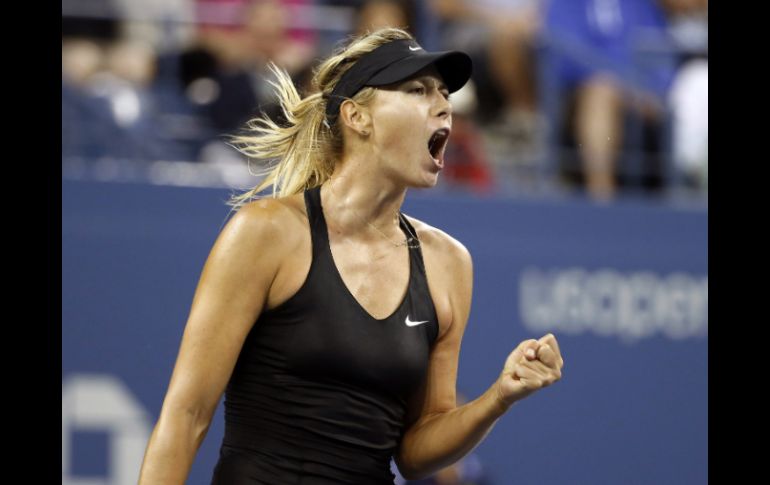 Sharapova enfrentará en la siguiente ronda a la danesa Caroline Wozniacki. AP /