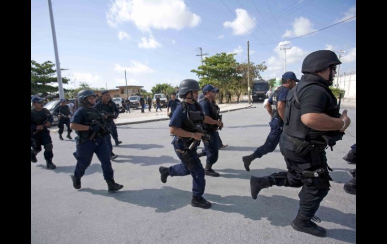 Participaron las dependencias policíacas de Seguridad Pública, Policía Judicial, Ejército Mexicano y Policía Preventiva del Estado. ARCHIVO /