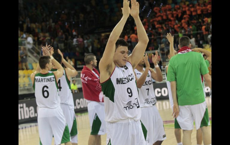 La selección que perdió frente a Lituania, demostró buen juego sin doblegarse a la cuarta selección del mundo. NTX /