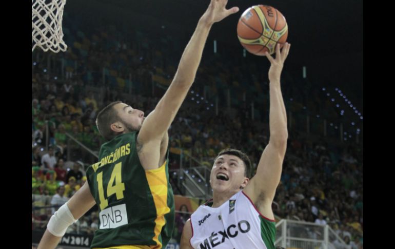 La selección mexicana de basquetbol inició hoy su quinta participación en el Mundial de Basquetbol. NTX /