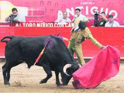 Diego Sánchez cortó una oreja el domingo pasado. ESPECIAL /