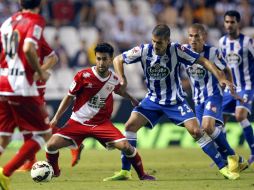 El duelo de la segunda jornada de la Liga de España deja a los rayistas en el décimo cuarto escalón de la general. EFE /