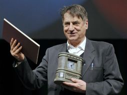 En 2012 el escritor italiano Claudio Magris recibió el Gran Premio de la 19ª edición de la Feria del libro de Budapest. EFE /