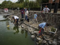 La Secretaría de Medio Ambiente y Desarrollo Territorial continúa encabezando las acciones de limpieza en la zona.  /