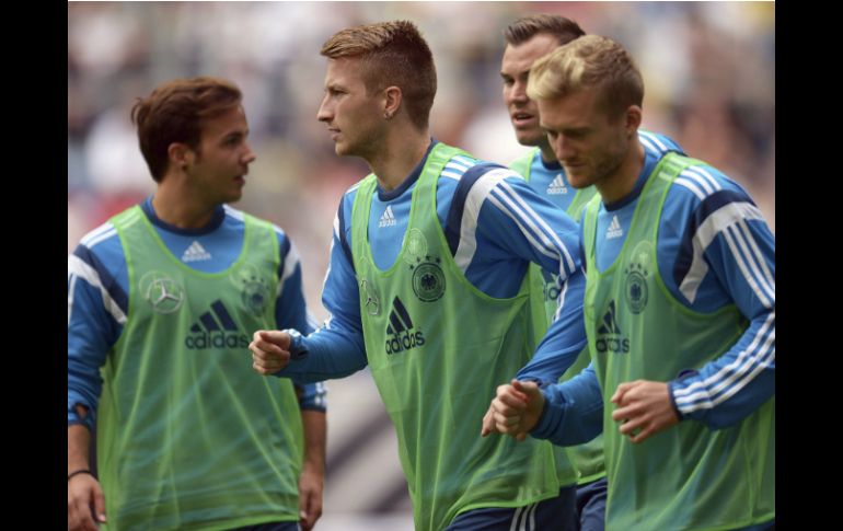 La selección de Alemania inició entrenamiento desde el 1 de septiembre. EFE /