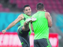 Marco Fabián asegura que no importa el club donde militen, en el Tri todos compiten en igualdad. MEXSPORT /