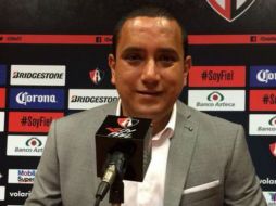 Heriberto Ramón Morales, director deportivo de Atlas. Twitter: @atlasfc. ESPECIAL /