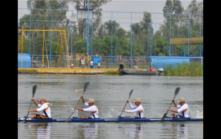 Los canoistas también participaron en la olimpiada Nacional de este año, arrojando resultados favorables. ESPECIAL /