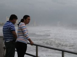 El sistema sigue favoreciendo lluvias en Baja California Sur, Sinaloa, Sonora, Nayarit y Jalisco, Baja California, Colima y Michoacán. EFE /