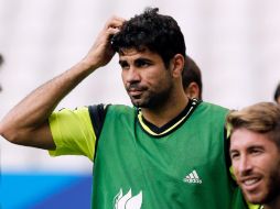 Costa sintió un dolor tras el amistoso perdido por 1-0 en París ante Francia. EFE /