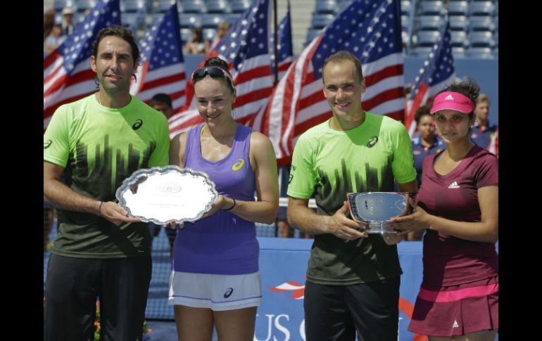 Es la tercera final en dobles del US Open que el tenista mexicano pierde en su carrera. EFE /