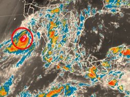 El huracán se localiza a 95 kilómetros al sur-suroeste de Cabo San Lázaro, Baja California Sur. TOMADA DE @conagua_clima  /