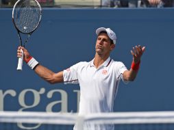 Novak Djokovic reconoce que hoy estuvo lejos de su mejor nivel. AFP /