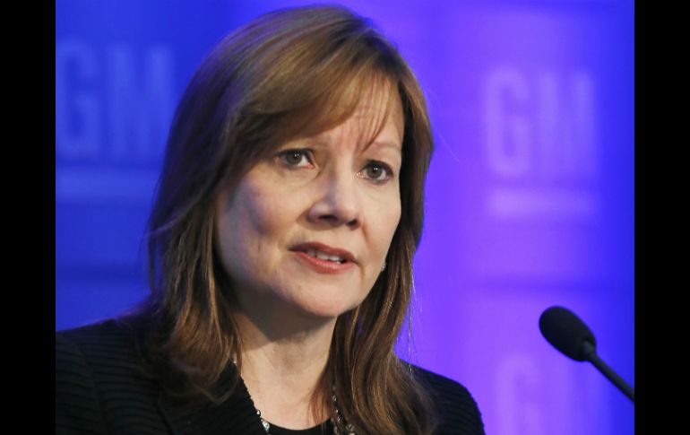 María Barra, CEO de General Motors,  asegura que a través de la tecnología y la innovación, se podrá hacer a la conducción más segura. AP /