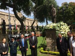 Panistas, en la conmemoración del 50 aniversario luctuoso de Efraín González Luna. EL INFORMADOR O. García  /