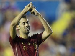 Busquets podrá estar presente para la reanundación de la liga española. AFP J. Jordán  /