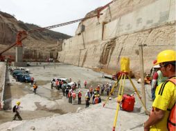 Según el técnico, el terreno trazado a una altura de 105 metros es prueba que el plan fue el de inundar Temacapulín. EL INFORMADOR ARCHIVO /