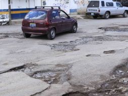 La Secretaría de Infraestructura y Obras Pública (SIOP) señala que la obra de la calle Tamiahua no figura en su agenda. EL INFORMADOR  /