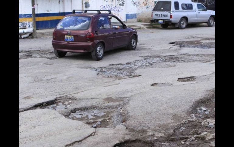 La Secretaría de Infraestructura y Obras Pública (SIOP) señala que la obra de la calle Tamiahua no figura en su agenda. EL INFORMADOR  /