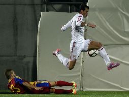 La mejor demostración del poderío físico de los jugadores del Real Madrid es el galés Gareth Bale. AFP  P. Pavani  /