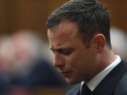 Óscar Pistorius durante el juicio en la corte de Pretoria. AFP P. Magakoe  /