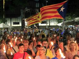 Los catalanes planean también su separación en el noreste de España. EFE M. Pérez  /