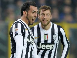 La ausencia de Carlos Tévez será una baja sensible para la Juve. ARCHIVO /