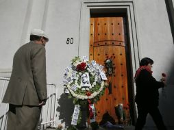 Chilenos recuerdan al ex presidente Salvador Allende, al conmemorar 41 años del golpe de Estado de Augusto Pinochet. EFE M. Ruiz  /