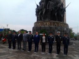 El evento estuvo encabezado por el secretario general de Gobierno. TWITTER @ramirohdezg ESPECIAL /