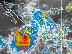 El fenómeno está ubicado a 275 kilómetros al suroeste de Manzanillo. TWITTER  @conagua_clima  /