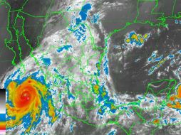 Los efectos del meteoro podrán sentirse en las próximas horas, sentencia Conagua. NTX /