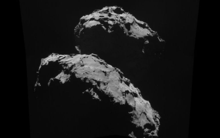 La nave lleva diez años viajando por el espacio, buscando respuestas sobre el origen del Sistema Solar. TWITTER  @ESA_Rosetta  /