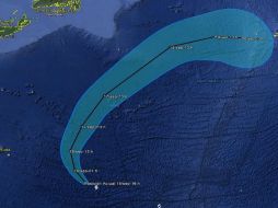 El sistema se encuentra a tres mil 245 kilómetros al este-noreste de Quintana Roo. TWITTER  @conagua_clima  /