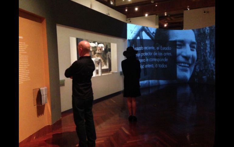 Esta muestra fue organizada con motivo del Centenario del Natalicio de Octavio Paz.TWITTER @mbellasartes.  /