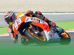 Márquez saca 74 puntos de ventaja a Pedrosa y 75 a Rossi. AFP V. Pinto  /