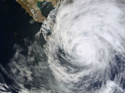 'Odile' continúa su paso por territorio nacional y se espera que se degrade a depresión tropical en próximas horas. AFP  NASA  /