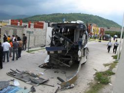 Autoridades llegaron al lugar para investigar los hechos. EL INFORMADOR  /