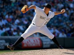 El regiomontano tiene marca de 20-3 en los últimos dos años en el Coors Field. AFP  D. Pensinger  /