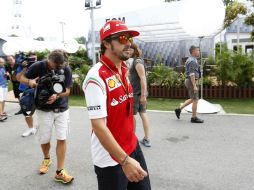 Este fin de semana, Alonso disputará el Gran Premio de Singapur. EFE W. Woon  /