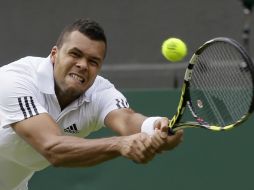 Jo Wilfried Tsonga vio frustrado su tercer título de este torneo. ARCHIVO /