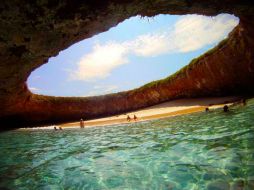 Las Islas Marietas en México ofrecen una de las playas más hermosas que existen en América. ESPECIAL  islasmarietas.com.mx  /