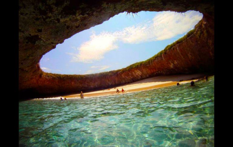 Las Islas Marietas en México ofrecen una de las playas más hermosas que existen en América. ESPECIAL  islasmarietas.com.mx  /