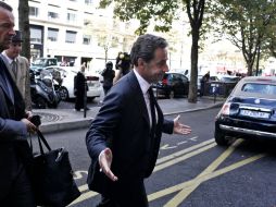 El ex presidente francés se enfrenta a una serie de problemas legales ligados a acusaciones de corrupción.  AP  T. Camus  /