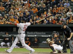 David Ortiz impuso por octava ocasión marca de club, al superar sus propios números de 30-100. AP  P. Semansky  /