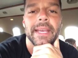 El puertorriqueño señala que se encuentra feliz de estar de nueva cuenta en México. TWITTER @ricky_martin ESPECIAL /